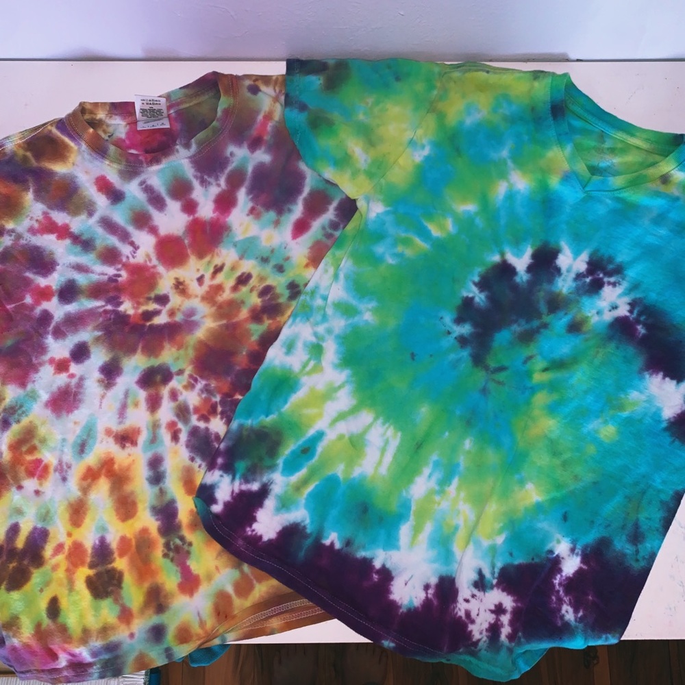 ⭐️Two Tie Dye T shirts⭐️